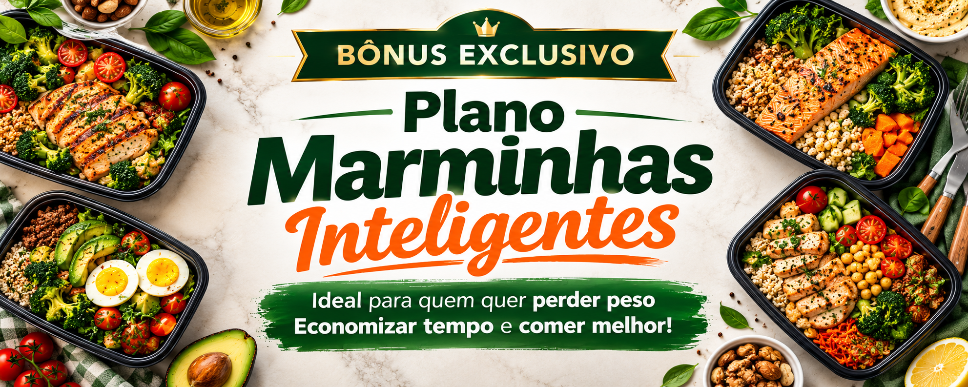 Capa do bônus Plano Marmitinhas Inteligentes